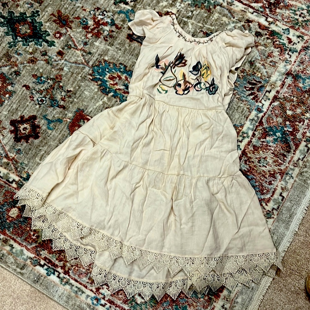 Midi floral dress